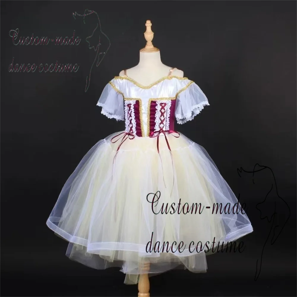 

Детская весенне-летняя длинная газовая юбка, длинное платье для родителей и детей, кружевная танцевальная юбка, костюм для выступлений, сценический наряд.