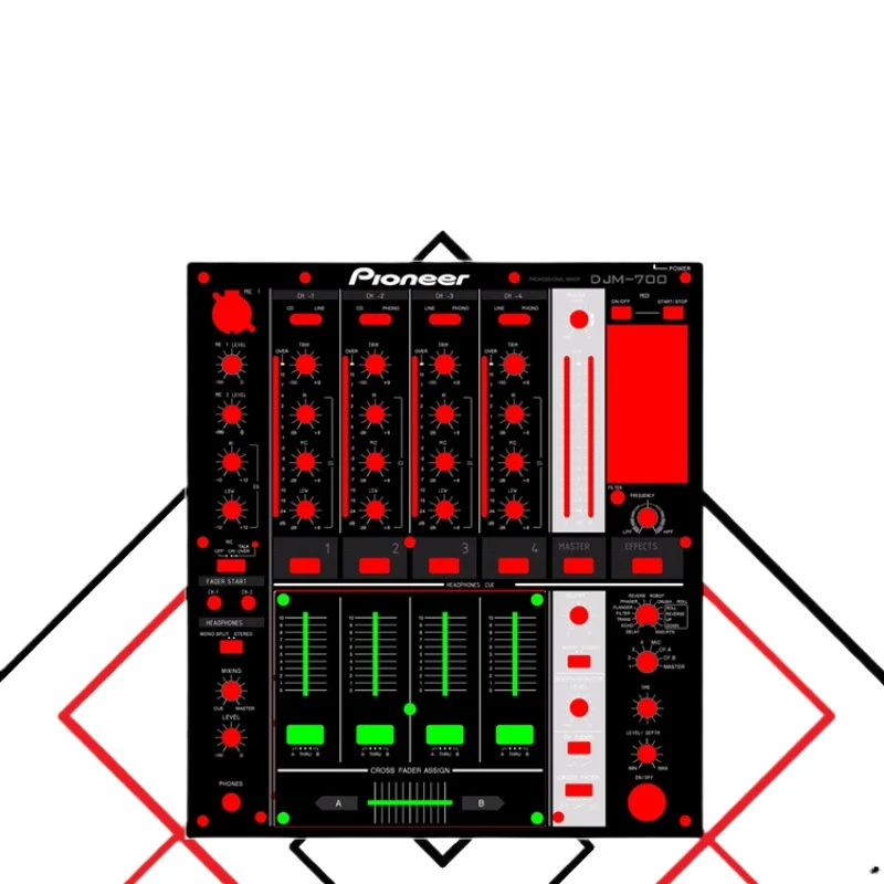 

DJM800 смешивающая палубная пленка, защитная пленка, защитная пленка, наклейка, черно-белая доступно