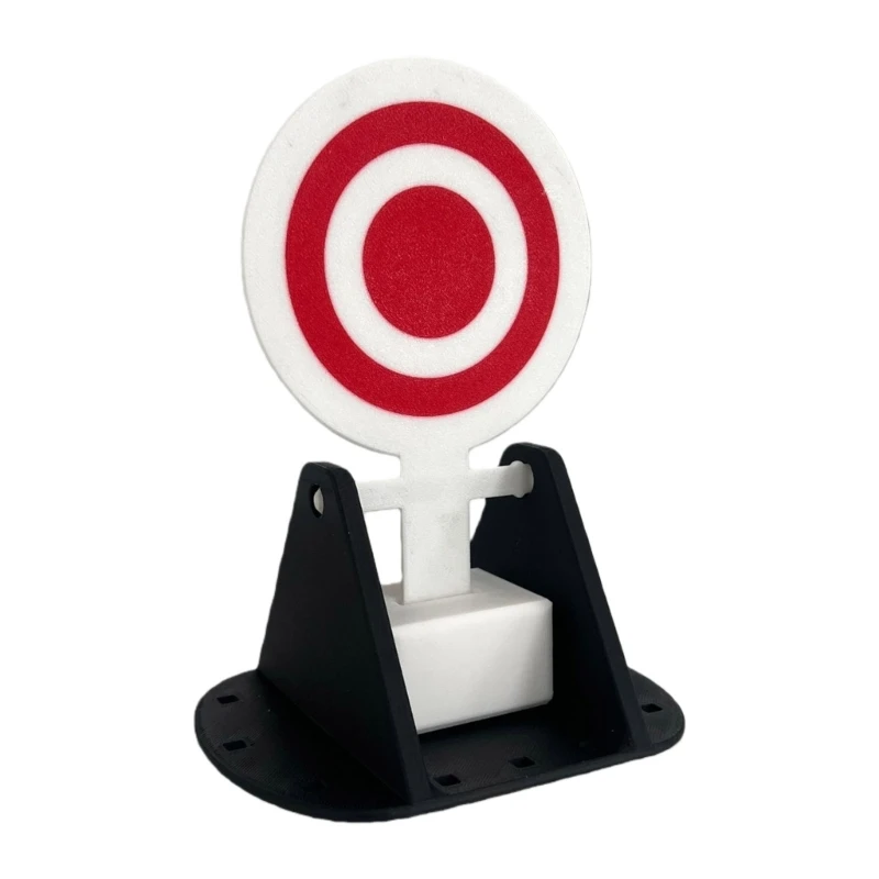 G6DE Visual Feedback Automatic Reset Targets With Plastic Construction For Paintball Snow Ball Practice And Simple Assembly