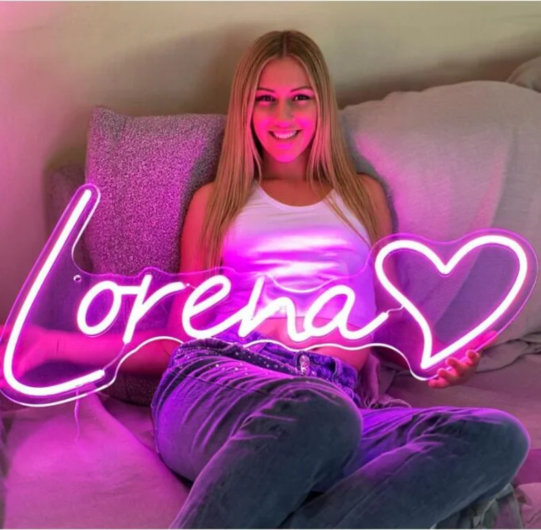 

Custom LED Neon Signs, Customizable for Wall Decor, Wedding, Birthday Party, Personalized Large Led Neon Light Sign