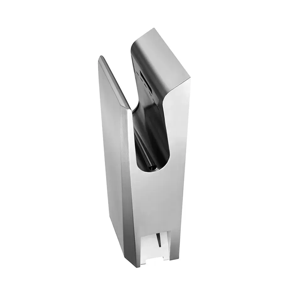 New Stainless Steel Jet Hand Dryer HEPA Filter Brush Motor 1800W Sensor Electric Wall-Mounted Fast Heating For Hotel