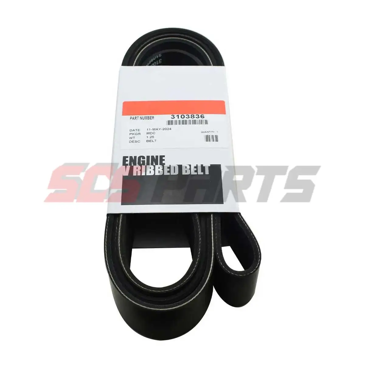 3103836 V Ribbed Belt Fit Cummins Engine QSX15 ISX15 X15: تقييم شامل وعملي لاستخدامها في محركات كومينز