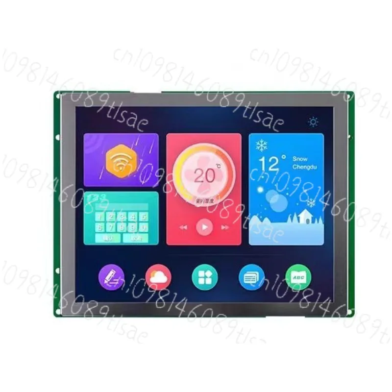 

Сенсорный экран с 8-дюймовым последовательным портом, модель DMT80600L080_02W, поддержка быстрой разработки DGUS.