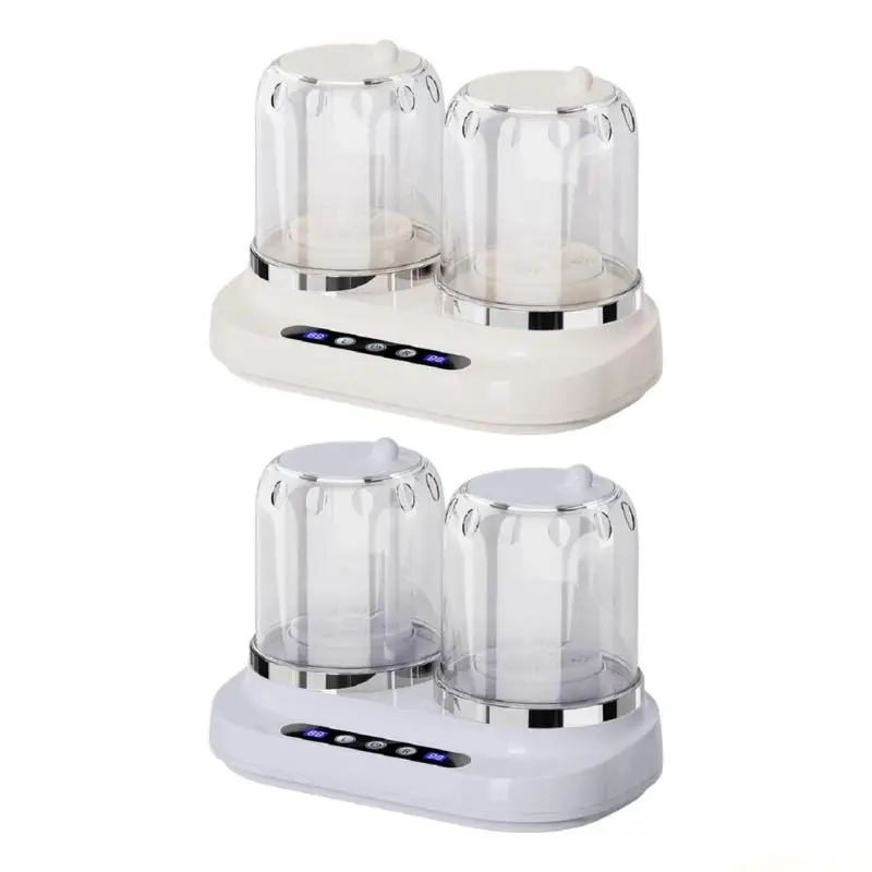 

D0AB Electric Twin Tub Laundry Cup Separate Washing Zones 2L Capacity for Home Use