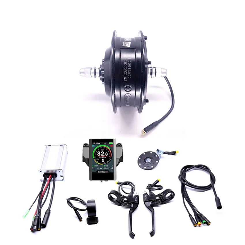 Color display Waterproof 48v500w Bafang Front/rear Electric Bike Conversion Kit Brushless Hub Motor Wheel EBike system