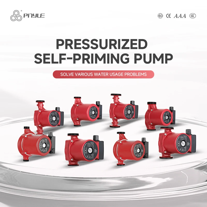 High Pressure Silent Household Hot Water Circulation Pump OEM Customizable Floor Heating Geothermal Pumps