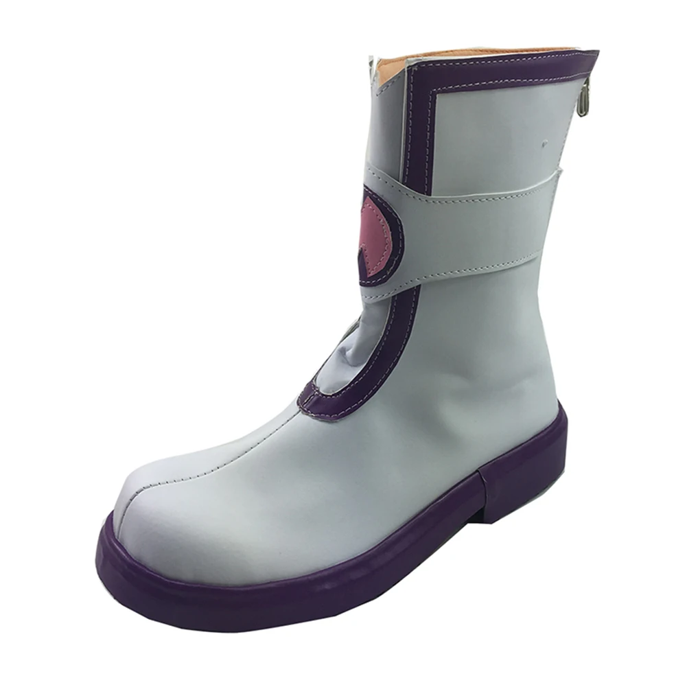 Hyperdimension Neptunia Womens Nepgear Cosplay Custom Shoes Short Boots