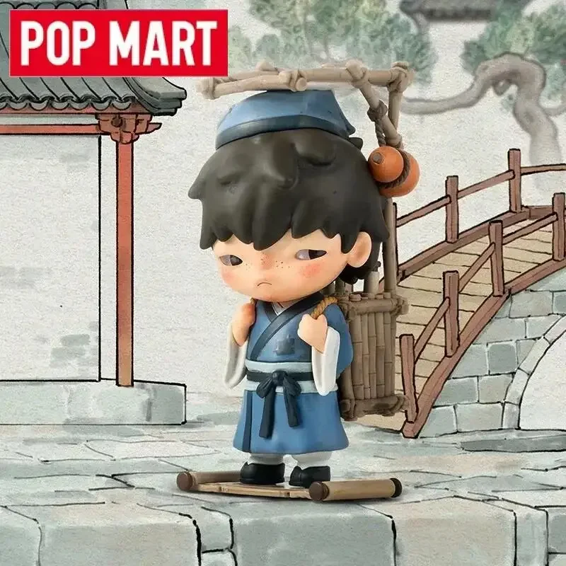 

POP MART Matchless Popmart 14Th Anniversary Series Blind Box Toys Kawaii Anime Action Figure Surprise Mystery Box Dolls Ornament