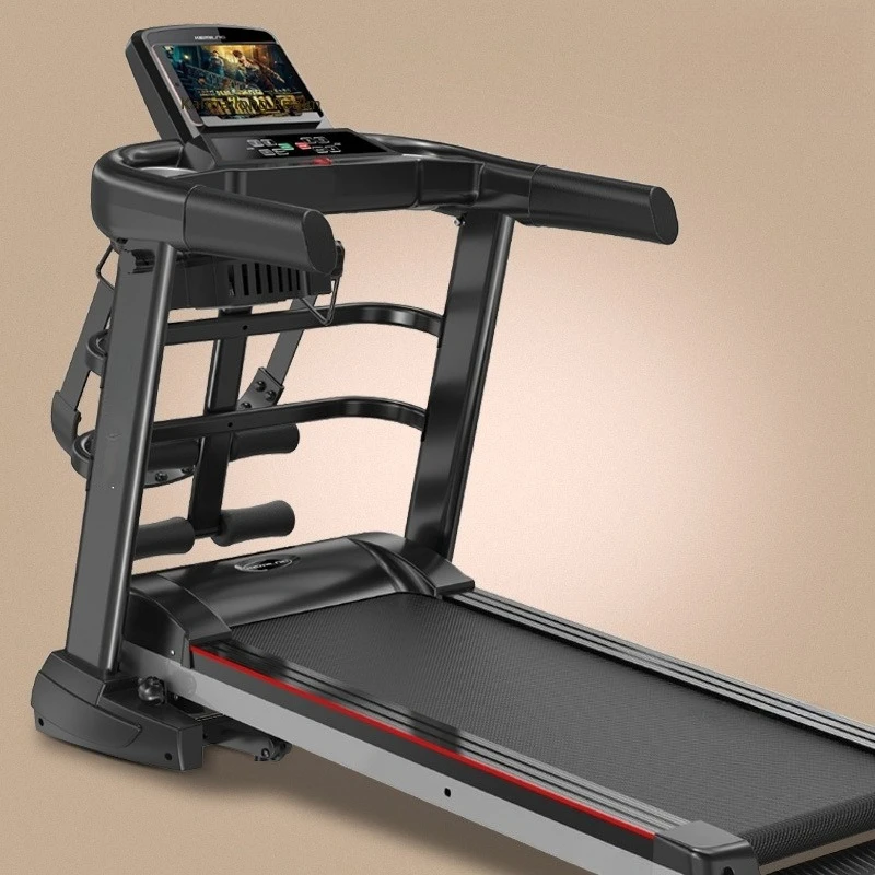 Treadmill Electric Home Fitness Equipment, Indoor Multifunctional Running Machine, Foldable Cardio Workout Gym