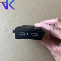 For VW ID4 ID6 T-roc Front Console USB Ports For VW Skoda TYPE-C Plug Socket 2GD035736 2GD035736 11D035736 11D 035 736