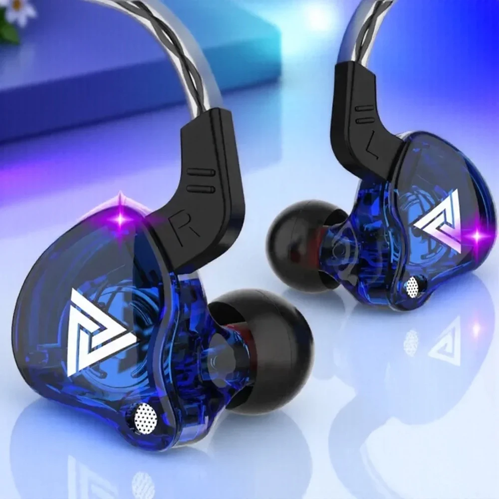 

HiFi Wired Earphones 35MM in Ear with Microphone Original Copper Driver Sport Headphones Bass Stereo Music Earbuds