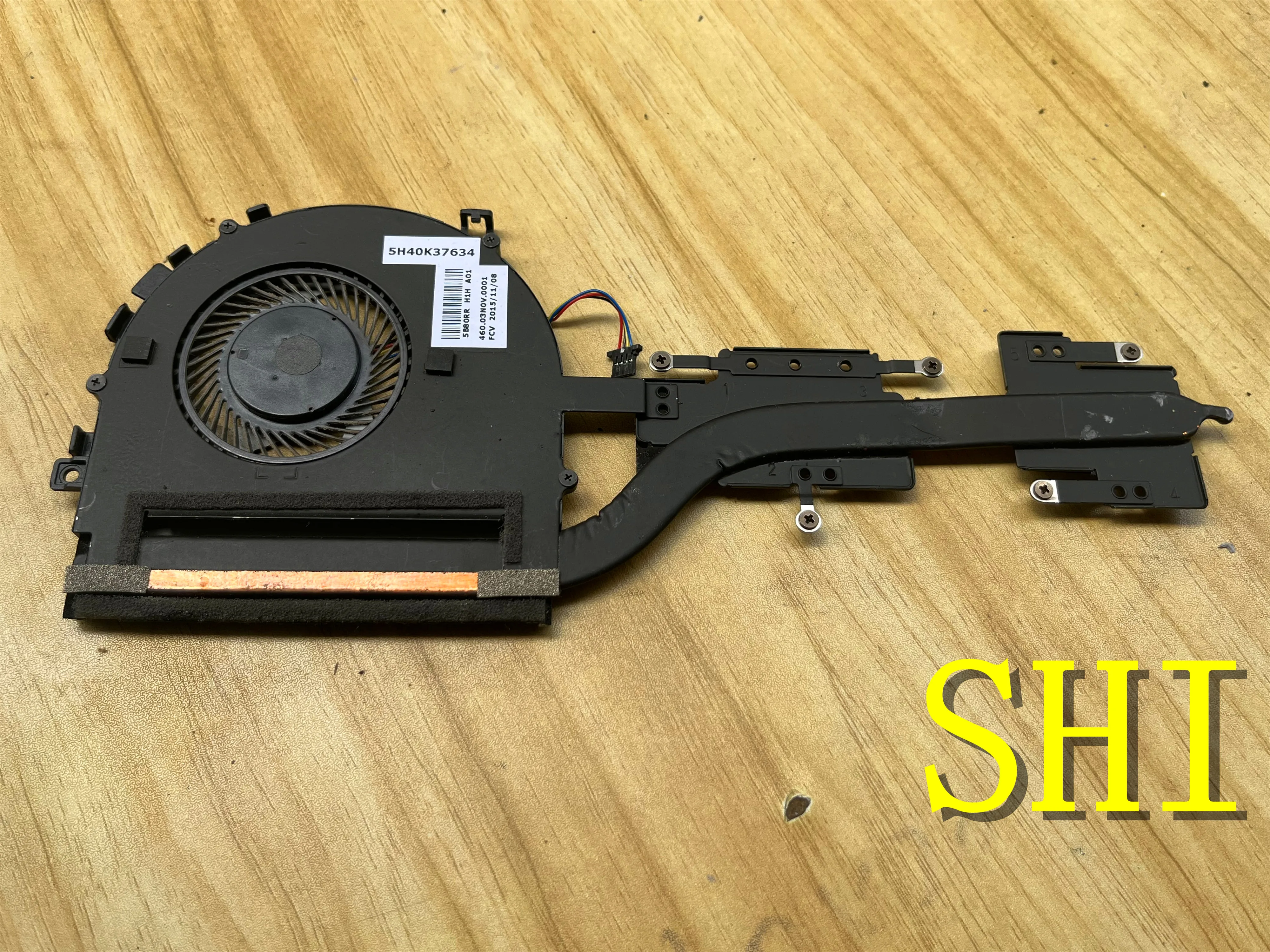 

460.03N0V.0001 Used For lenovo Ideapad 500S-14ISK 300S-14ISK laptop GPU cooling heatsink Fan 5H40K37634 100% TEST OK