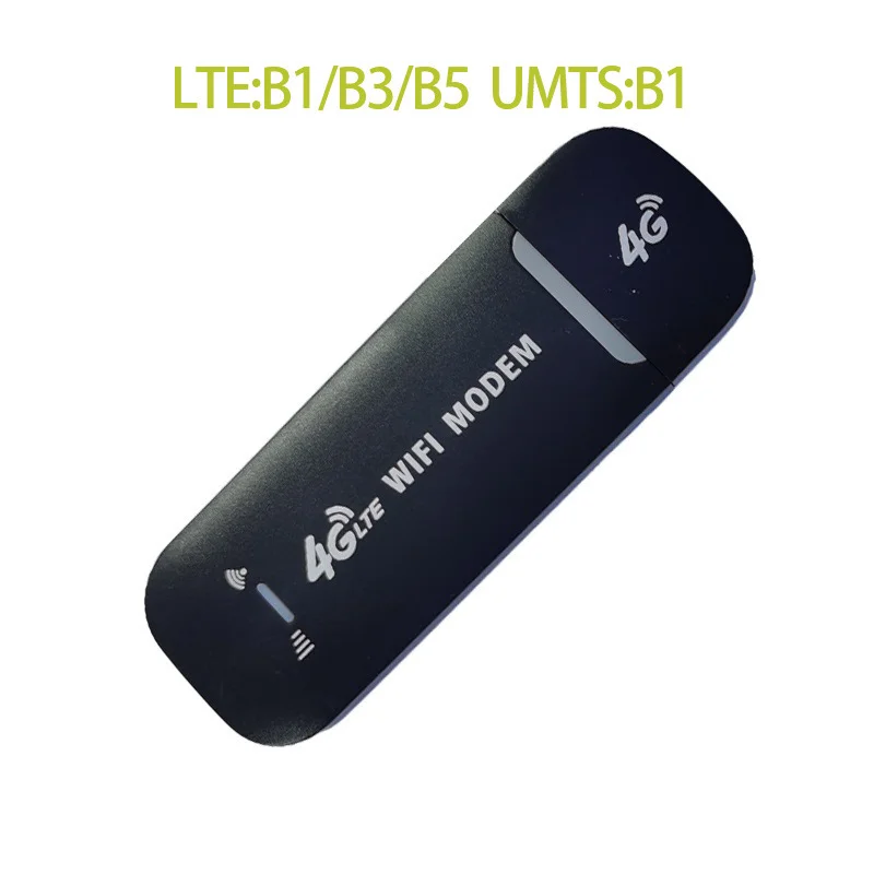 4G mobile portable WiFi, card-inserting dongle terminal, wireless LTE router, USB network card