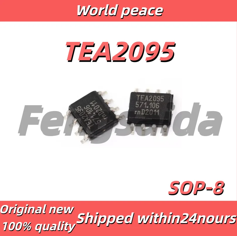 (1-10pcs)100% Brand new original TEA2095 SMD SOP8 Monitoring and Reset Chip TEA2095T EA2096T/1J