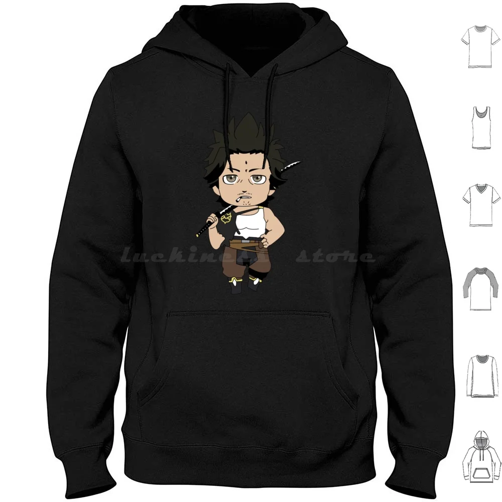 Black Clover Hoodies Long Sleeve Black Clover Asta Noelle Silva Yami Sukehiro Yuno Licht Julius Nova Chrono William