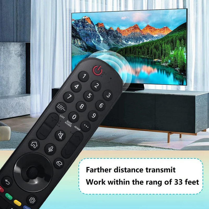 Replace MR23GA AKB76043107 Voice Remote For LG Smart TV OLED QNED B3 C3 G3 Series Nanocell UHD 4K 8K UR8000 Series