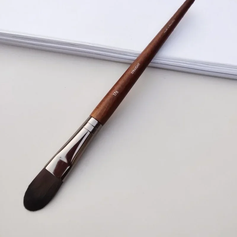 Karsyngirl 2/4 個木製小型コンシーラーブラシプロフェッショナルリップアイライナーメイクブラシ化粧品メイクアップ美容ツール