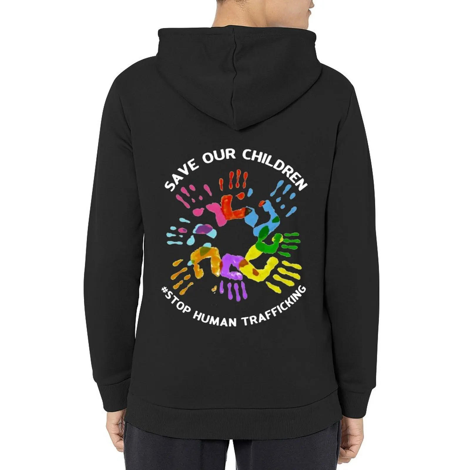 

Save Our Children Stop Human Trafficking Hoodie men's coat mens clothes japanese style anime clothes hoodie oversize
