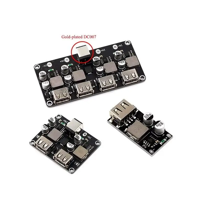 QC2.0 QC3.0 Step Down Charger Module Durable High Efficiency Circuit Board for Small Electronic Device Charging