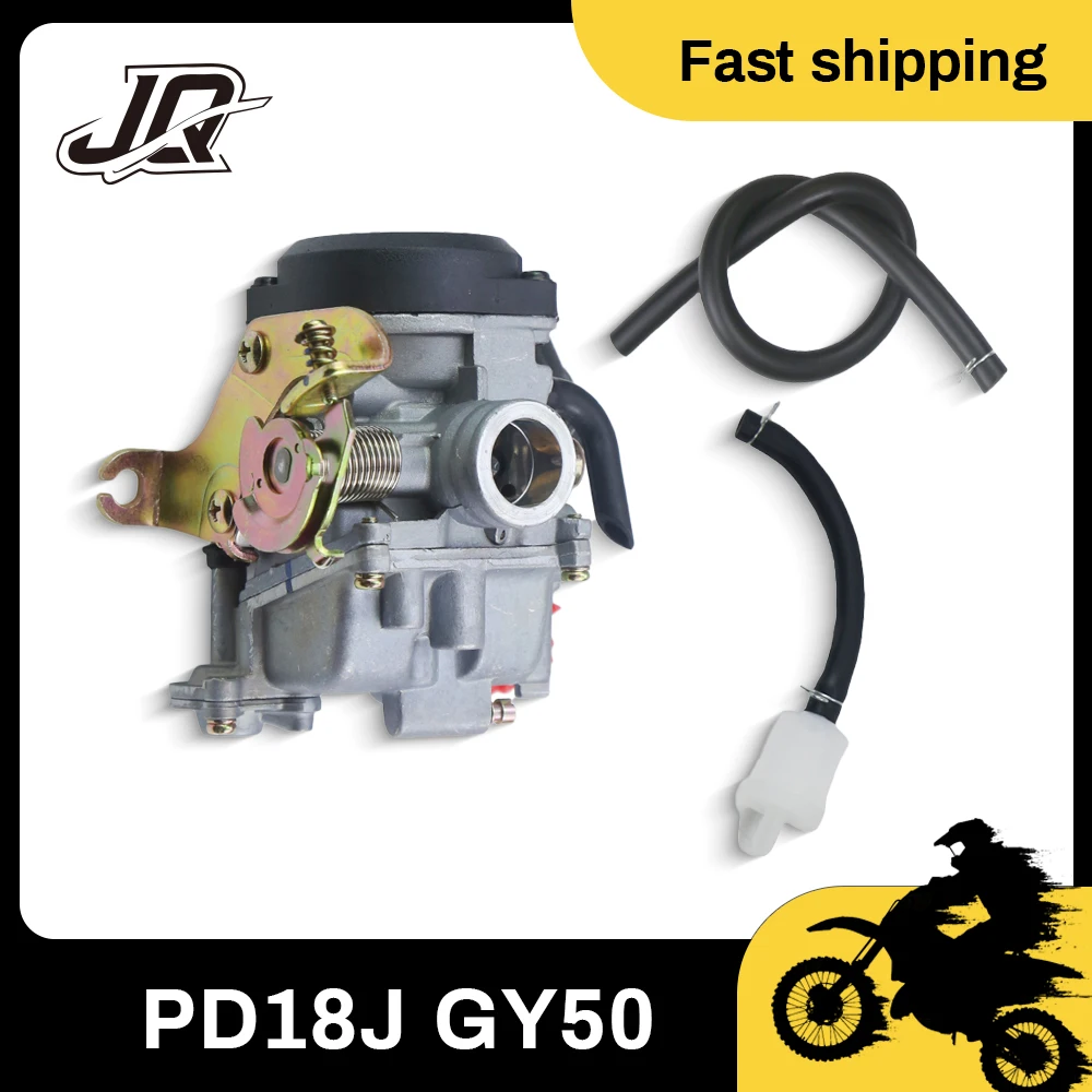 Motorcycle carburetor For Keihin PD18J PD19J Haomai Honda GY6 40c 50cc 60cc 80cc 100cc 139QMB Scooter Moped ATV Go-Kart 4T Carb