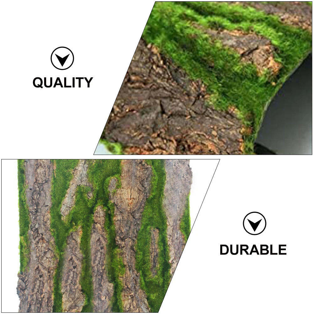 

2pcs Tree Bark Background Decor 30x50 Waterproof TerrariumBark Board Aquarium Fish Tank Wall Scene Pet Supplies