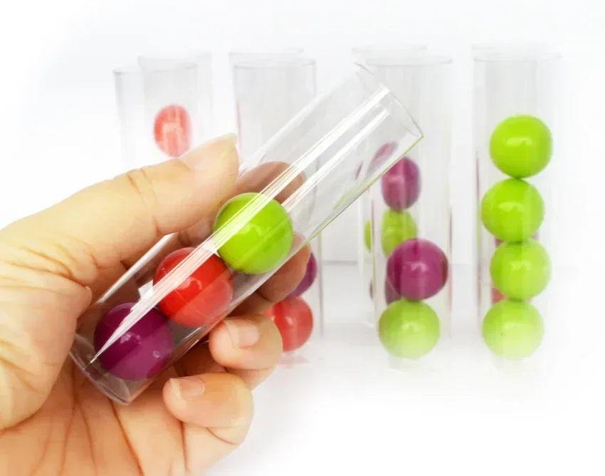 [New] Crazy Scientist Test Tube color ball cards Set Logical Thinking Game Board Game family Educational interactive Toy gift