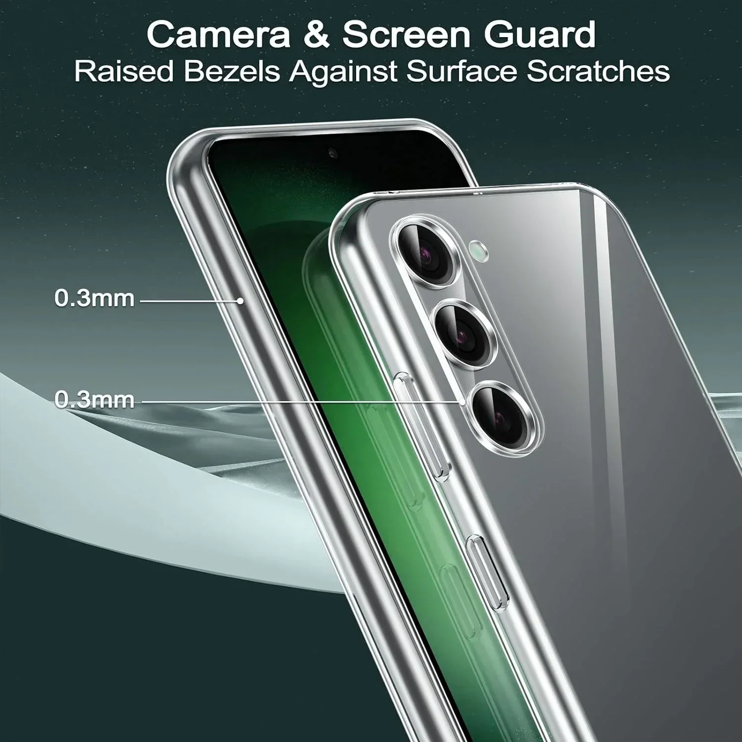 Ultra Thin slim Clear Silicone Crystal Case For Samsung Galaxy S24 Plus S23 Ultra Soft Solid Color Transparent shockproof Case