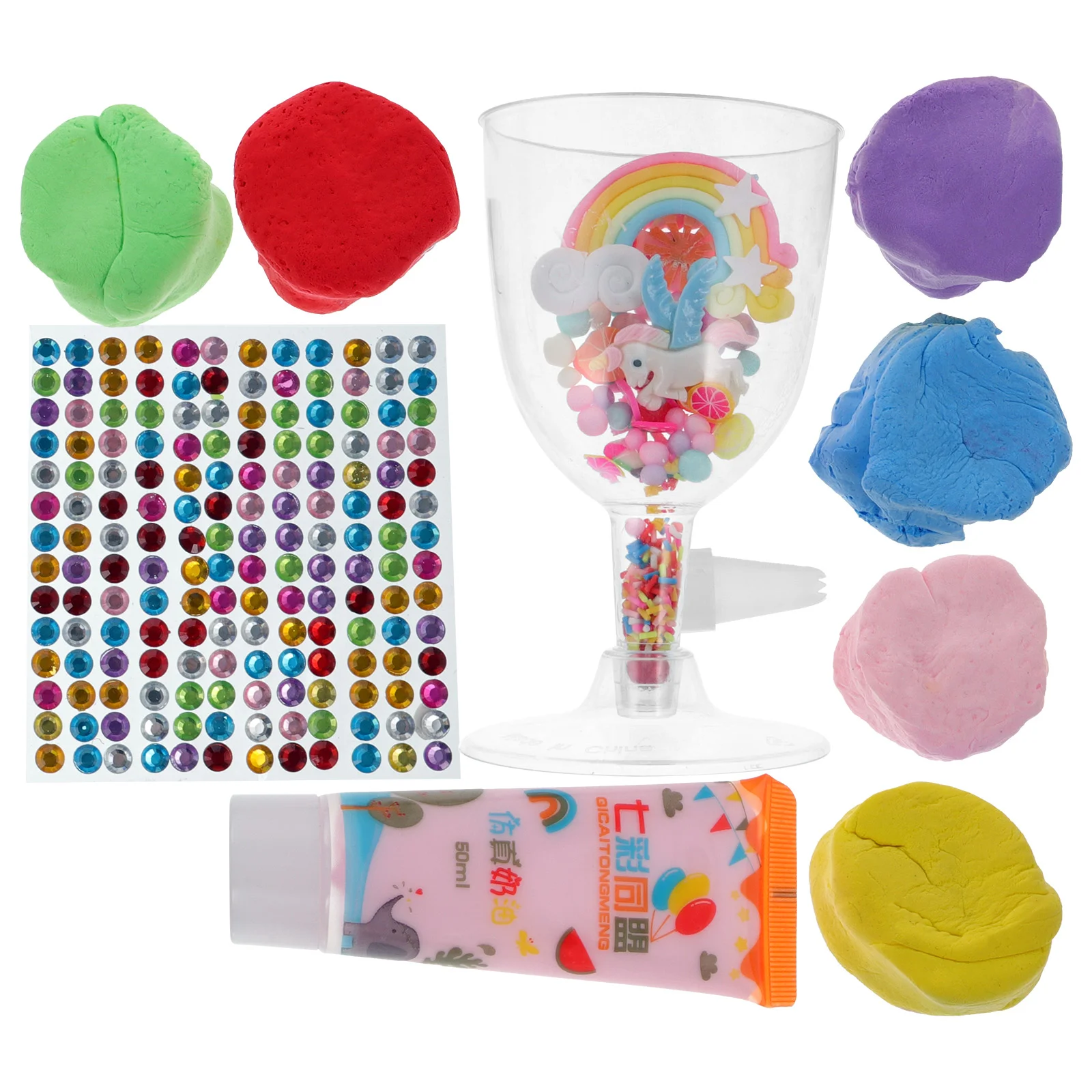 Model Clay for Kids Creative Handcraft Toy Educational Plaything Kit Adults Plastic Children DIY Toys