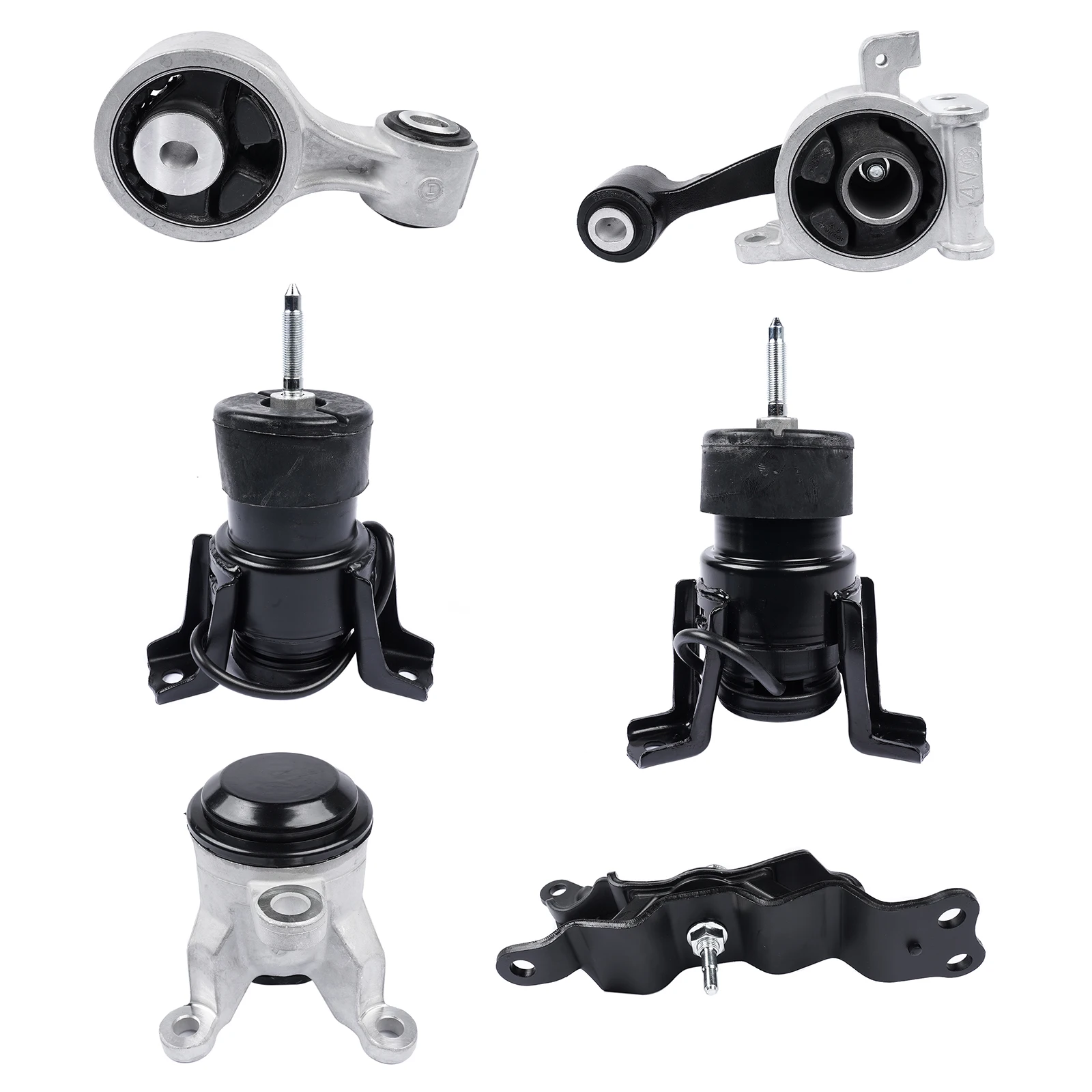 Glossy Engine Trans Torque Strut Mount 6 Pcs for Murano 2009-2014 112701AA0E 9999 9622 9545 9806 9551 9659