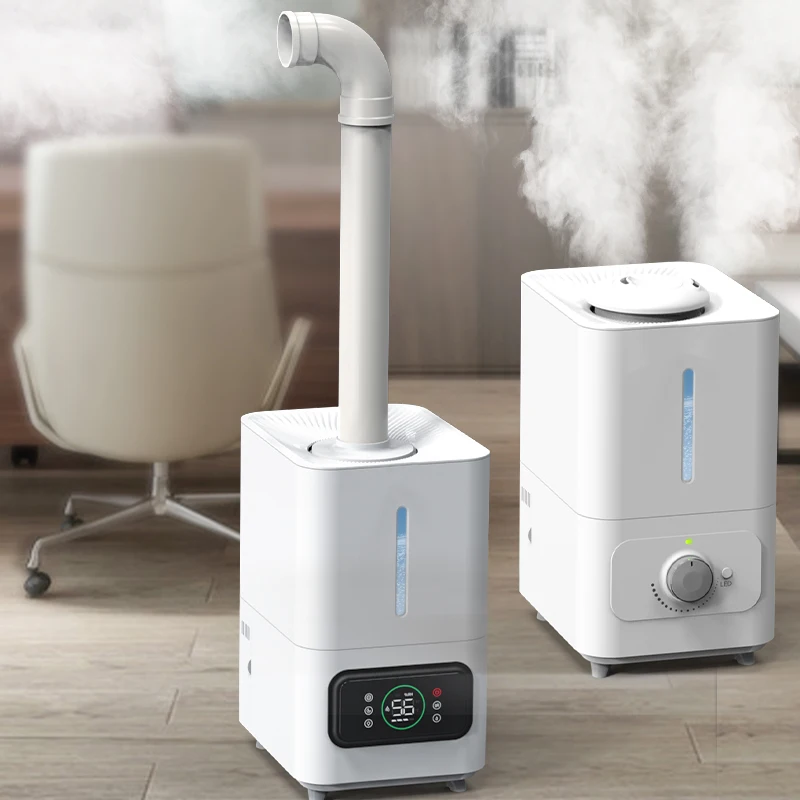 Commercial Air Ultrasonic Humidifier Aromatherapy Knob Fruit Vegetable Moisturizing Machine Large Capacity Desktop Floor Use