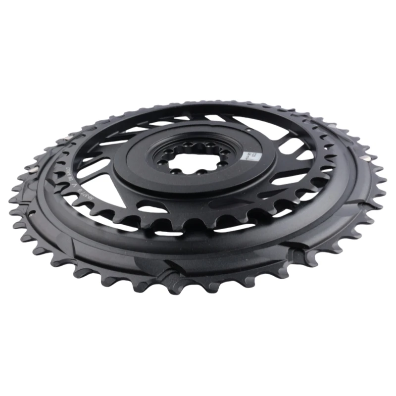 SRAM RED AXS 50-37T Kettenblatt 8 Bolzen Direktmontage 2x12Gang 8 Löcher Schwarz Rundes Kettenblatt Doppelt Original Für SRAM RED AXS Kurbel – Detail 6