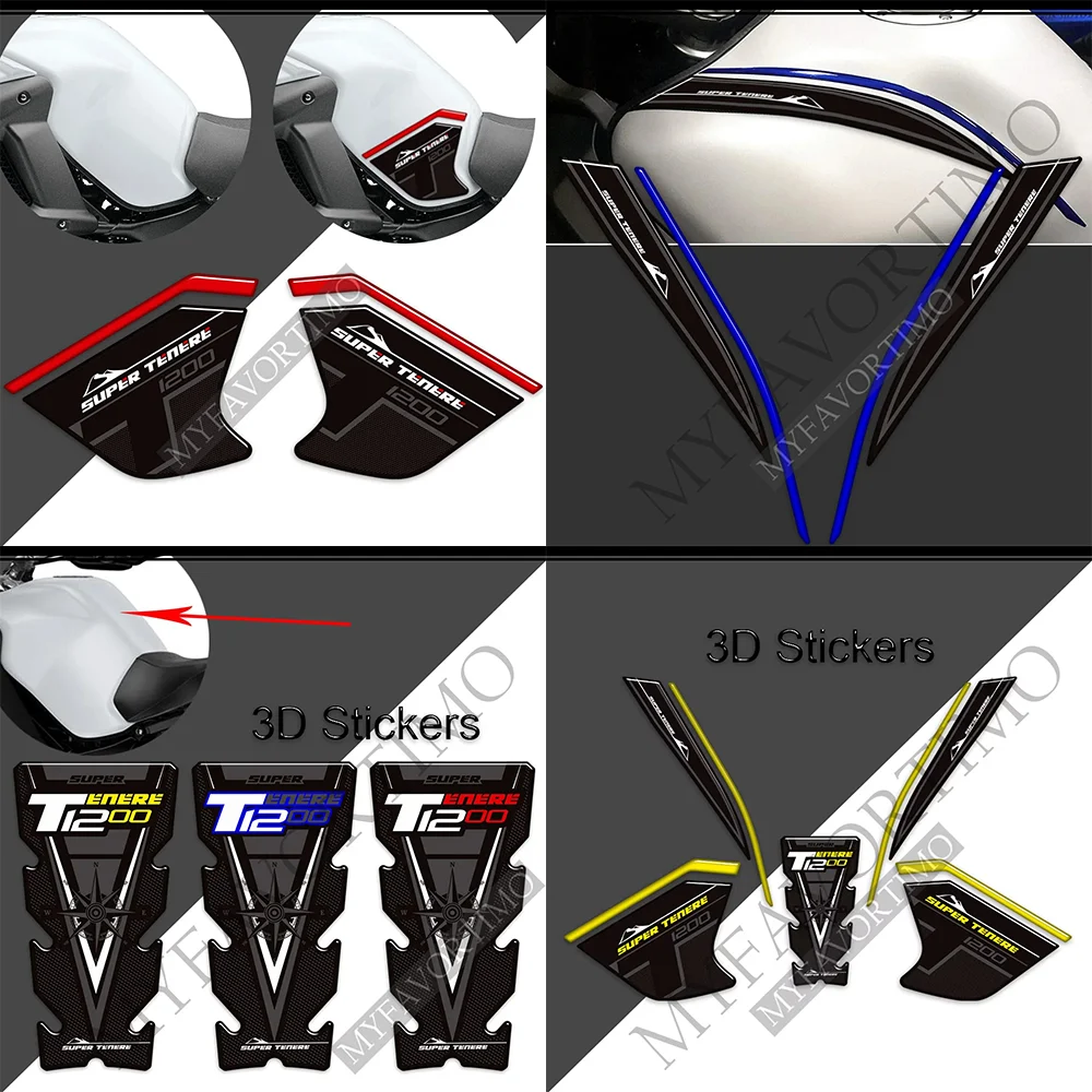 

Stickers Decals Tank Pad Gas Fuel Oil Kit Knee Fish For Yamaha Super Tenere XT1200X XT1200ZE XT 1200 Z ZE ES XTZ XTZ1200E