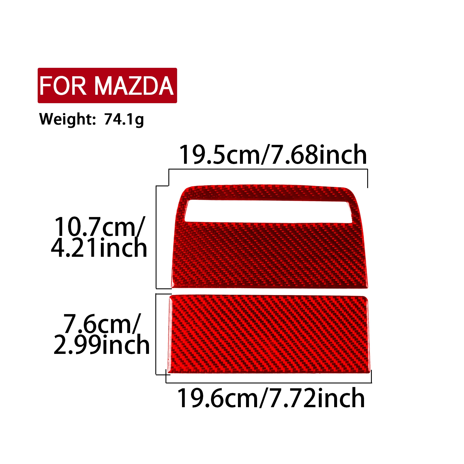 

Carbon Fiber Stickers Car Roof Reading Light Sunroof Control Switch Panel FOR Mazda 3 Axela 2019-2026 Interior Decor Accessories