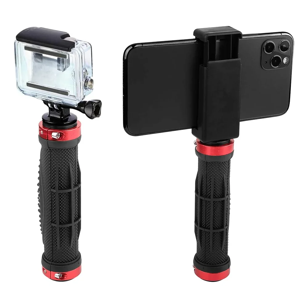 Kamera griff Griff halterung Handle grip Stabilisator mit 1/4 Zoll Außen schraube für Telefon Digital Video Camcorder LED Licht Telefon