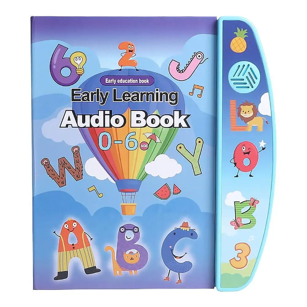 Libros de Cuentos con Sonido para la Educación Temprana de los Niños, Aprendizaje del Idioma, Fonética del Inglés, Alfabeto, Enciclopedia, Juguete con Lápiz Lector Parlante