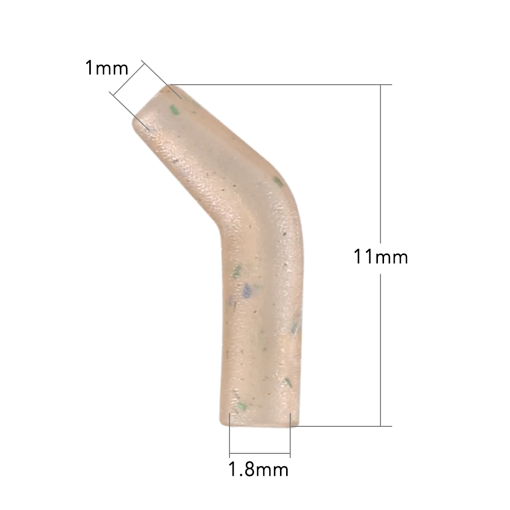 محاذاة خط صيد مضاد للتشابك ، أكمام خطاف منحنية ، ملحقات جهاز تلاعب شعر صيد سمك الشبوط