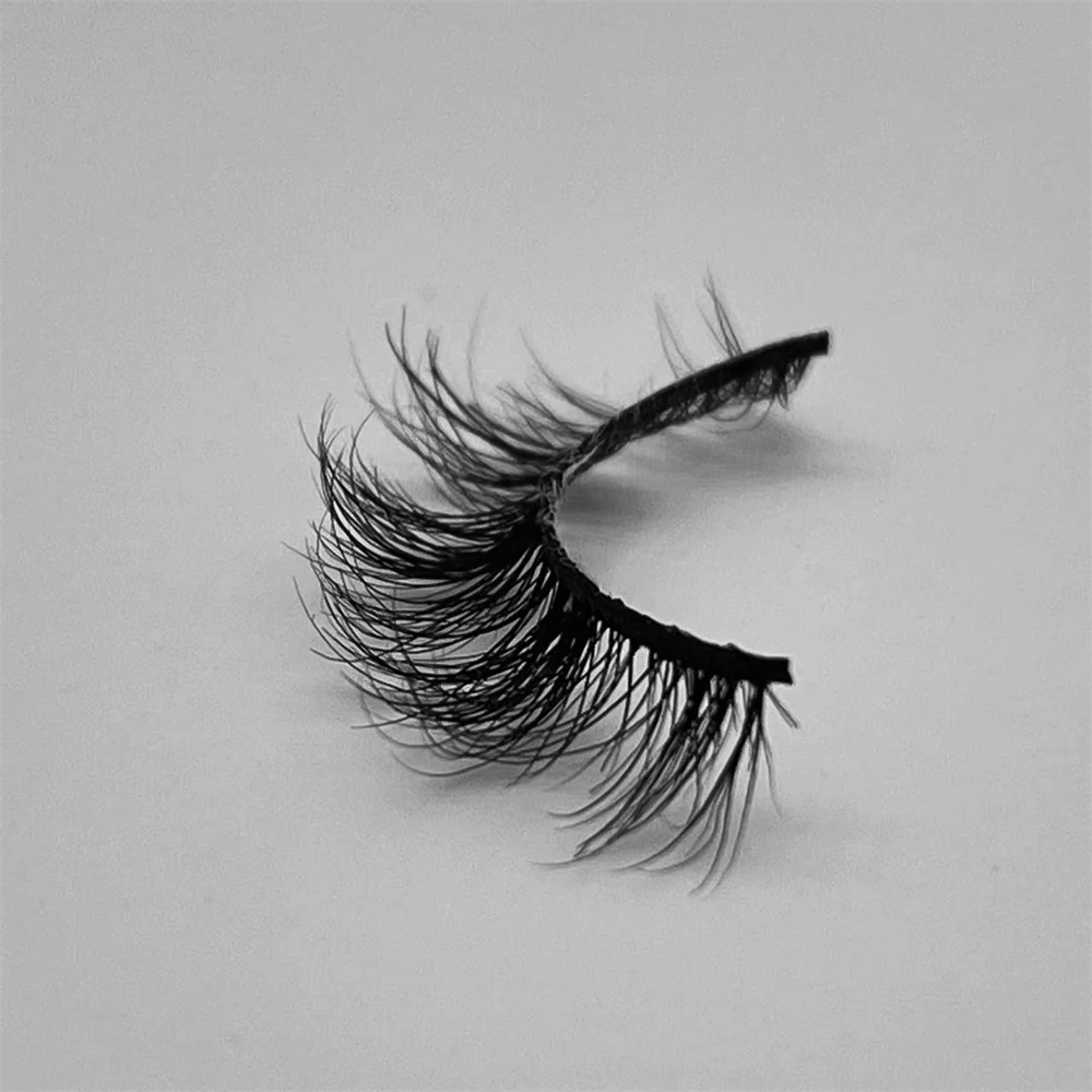 3d Mink Wholesale Eyelash Soft 10 Pairs Of Natural Half Eyelashes False Eyelashes Makeup Natural Long False Eyelashes Fluffy