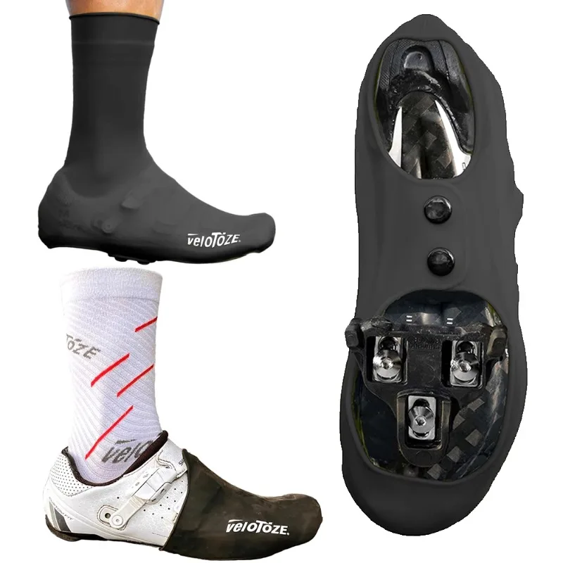 

High silicone shoe cover buckle covers road bike shoes, waterproof and windproof