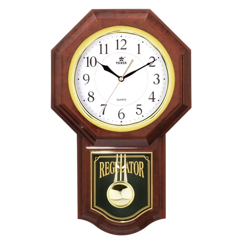 Vintage Wall Clock Luxury Large Size Pendulum Clocks Creative Living Room Watches Bedroom Modern Home Decoration Accessories