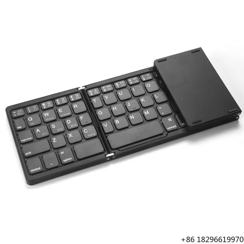 7 Inch Mini Rechargeable Bluetooth Keyboard Mouse Combo Fit PC Tablet Mobile Phone