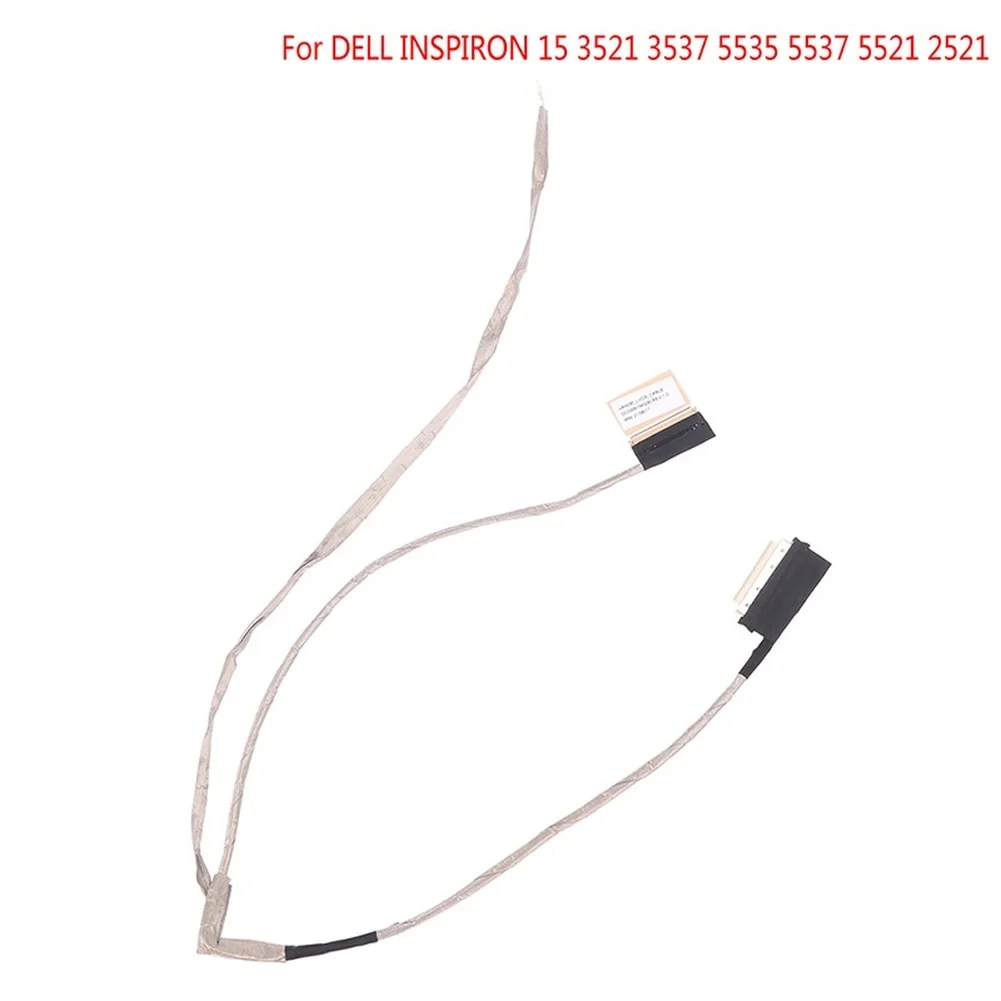 Spare LCD screen cable DY3C1431 compatible with 15 3521 3537 5535 5537 5521 2521 white OEM processing for seamless install