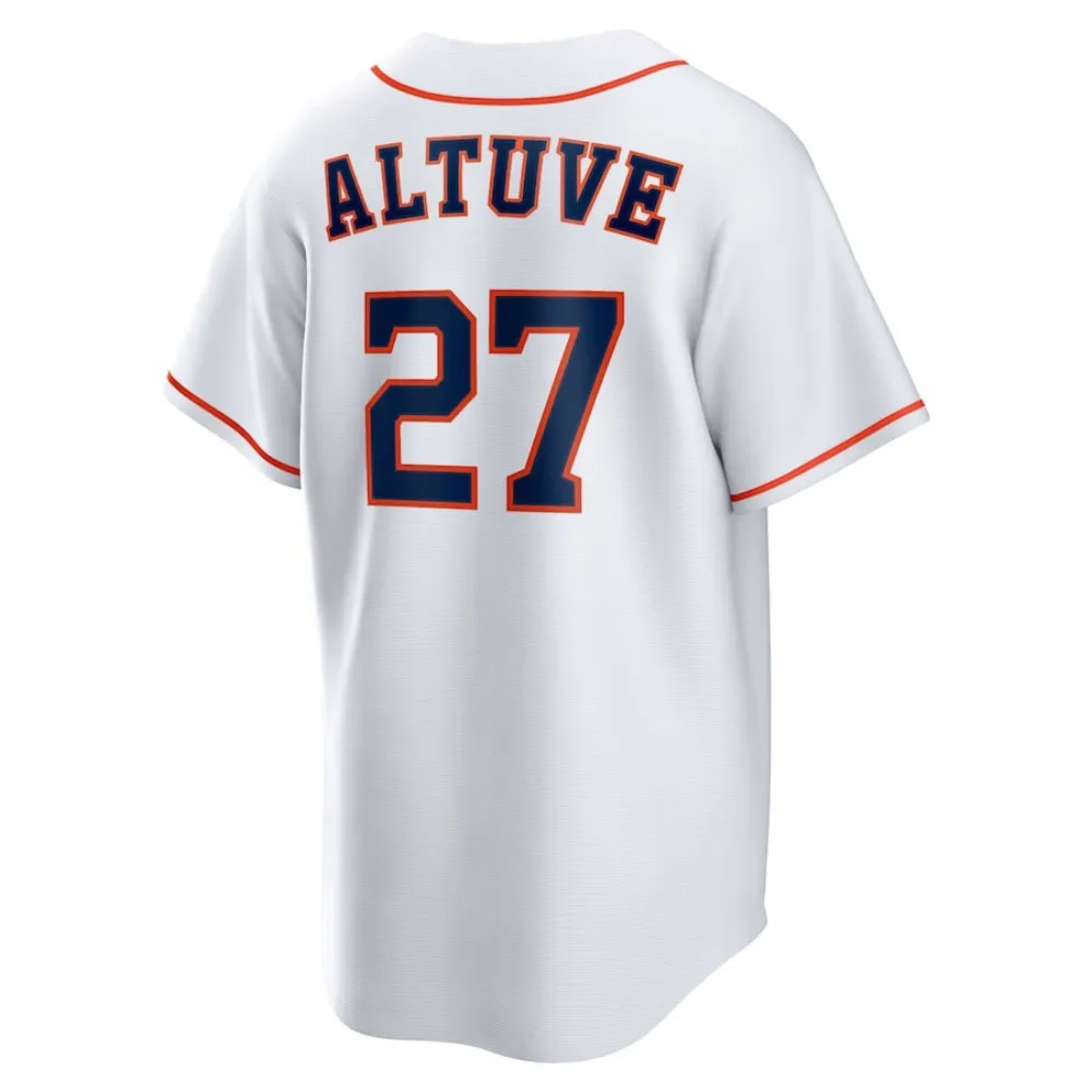 The Latest Men's Fashion Baseball Cardigan 3d Printed Pattern Houston Astros Jersey T-Shirt Men's Baseball Shirt Short Sleeve