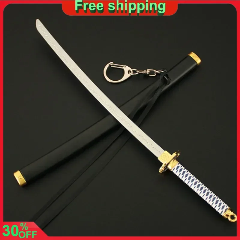 

22cm Dark Slayer Weapon Yamato Sword Judgement Cut Iaido Anime Metal Katana Sword Weapon Model for Cosplay Props Gifts Toys Game