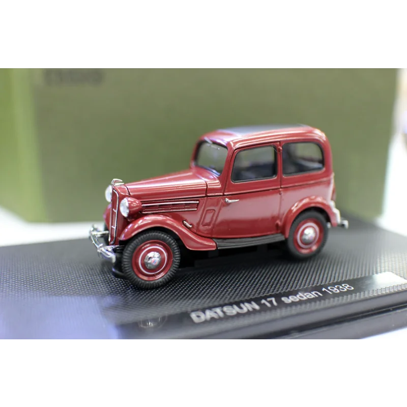 Moulé sous pression Ebbro 1/43 échelle Datsun 17 berline 1938 modèle de voiture en alliage jouet à collectionner cadeau Souvenir affichage ornement