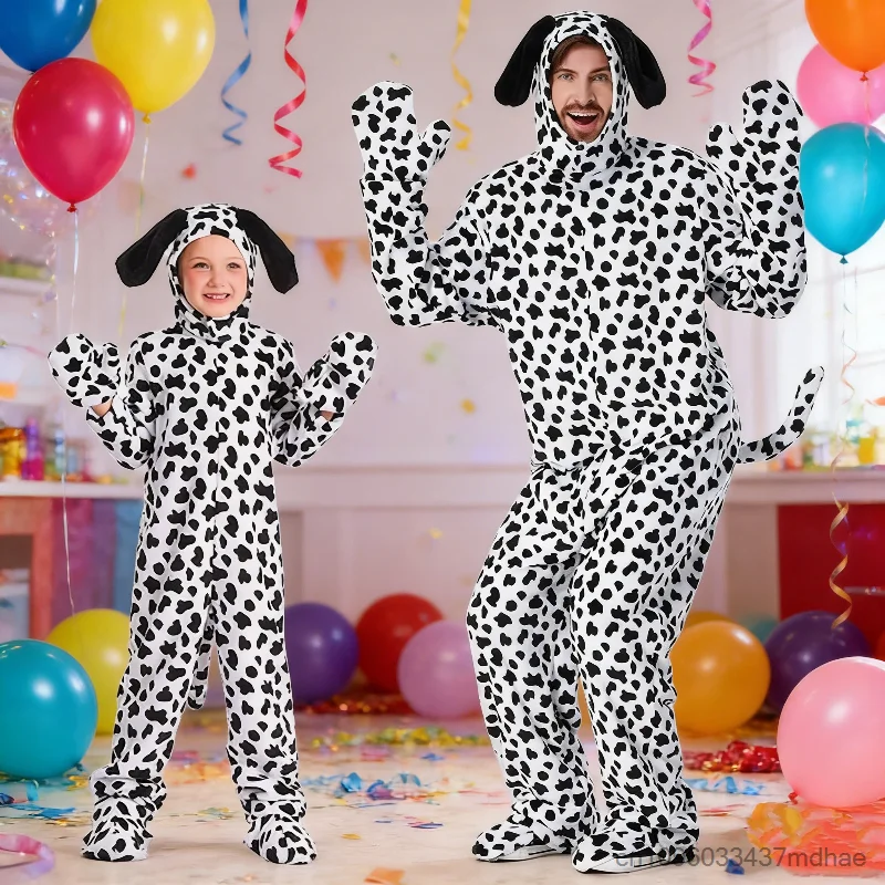 

Adult Animal Dog Cosplay Jumpsuit Family Theme Party Dress Up Men Women Costume For Enfant World Book Day Stage Performance