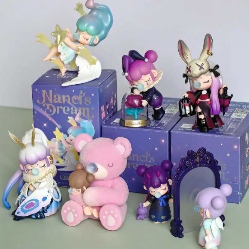 Hot New Blind Box Nancy Dream Anime Figure Kawaii Doll Girls Kids Toys Pvc Model Statue Car Ornament Collectible Birthday Gifts