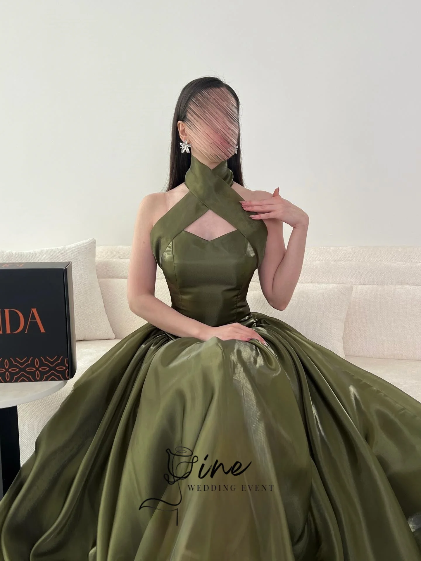 Vestidos de Noche Elegantes con Cuello Halter, Vestidos de Fiesta para Mujer, Vestidos de Graduación Personalizados sin Mangas, Vestido de Noche 2027