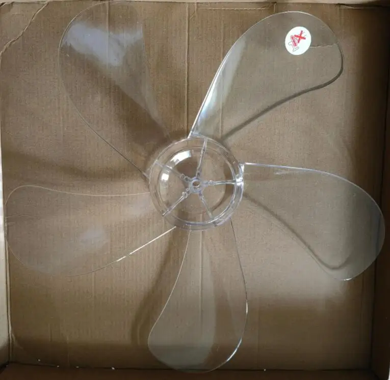 Fan Parts Transparent 5-Blade Fan Blade For 400mm 16 inches