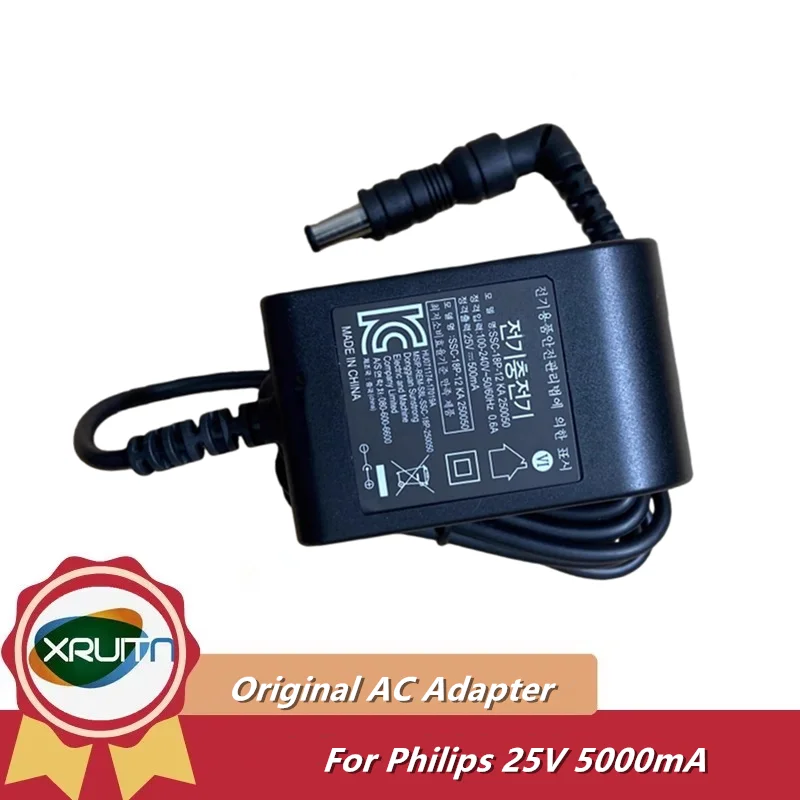 Genuine AC Switching Adapter Charger for Philips FC6722 PowerPro Aqua cyclon Power Supply SSC-18P-12 25V 500mA Original