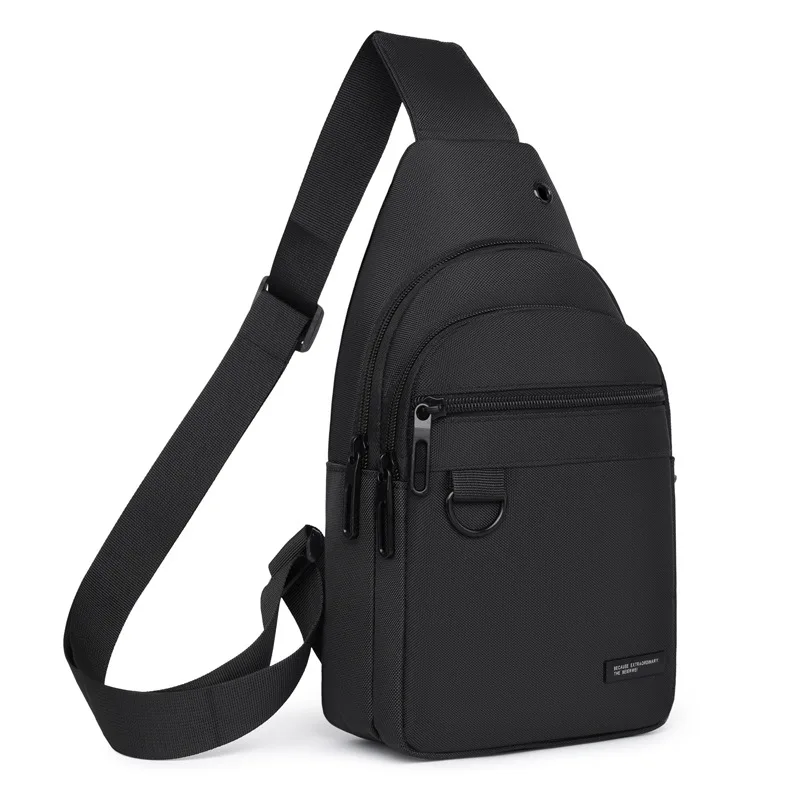 

Men's Multifunctional Oxford Cloth Chest Bag Fashionable Casual Crossbody Bag Trendy Outdoor Sports Commute Small Shoulder Bag